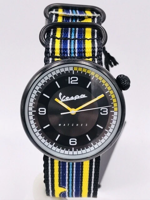 Orologio Vespa Acciaio Pvd Cinturino Nato 40mm VA-IR1Y/98 Scontatissimo Nuovo