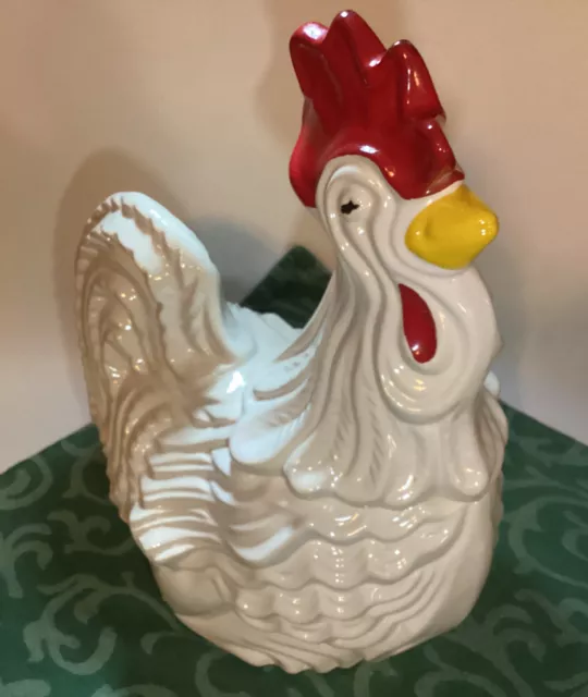 Vintage McCoy Cookie Jar. #258 - Rooster.