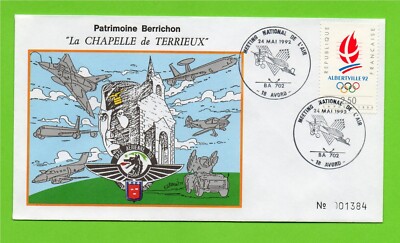 FRd enveloppe avion  meeting national de l' air base Navelet  40 Dax   1982 