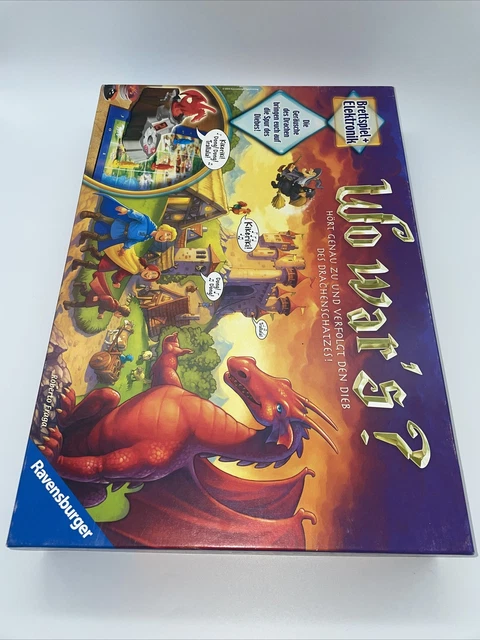 Wo wars? - Ravensburger - 2009 - Brettspiel + Elektronik - Vollständig - geprüft