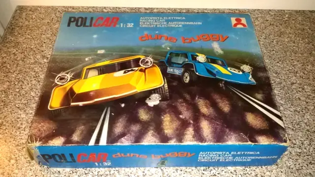 Box Pista Elettrica Policar Dune Buggy A51 Anni 60/70 Ottima Q.completa 2