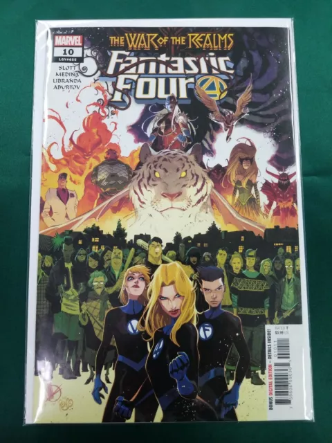 Fantastic Four #10 War of the Realms Marvel Comic 1st Print 2019 Unread NM