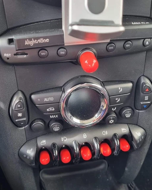 Pour Mini R52 R56 R57 Couvercles Poignée Coffre Remplacer 51137039261 Interrupteur Hayon Capuchons Bouton En Caoutchouc