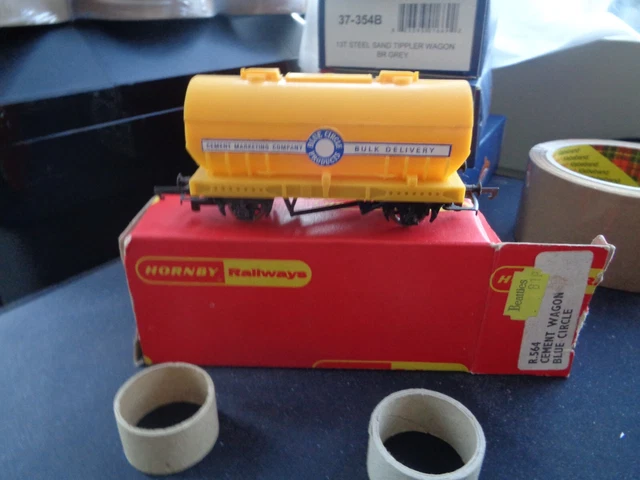 HORNBY R 564 BLUE Circle Cement Tank Wagon In Box 9 00 PicClick UK hornby-r-564-blue-circle-cement-tank-wagon-in-box-9-00-picclick-uk