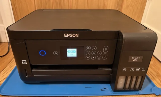 Epson EcoTank ET-2750 A4 All in One Inkjet Printer FULL INK