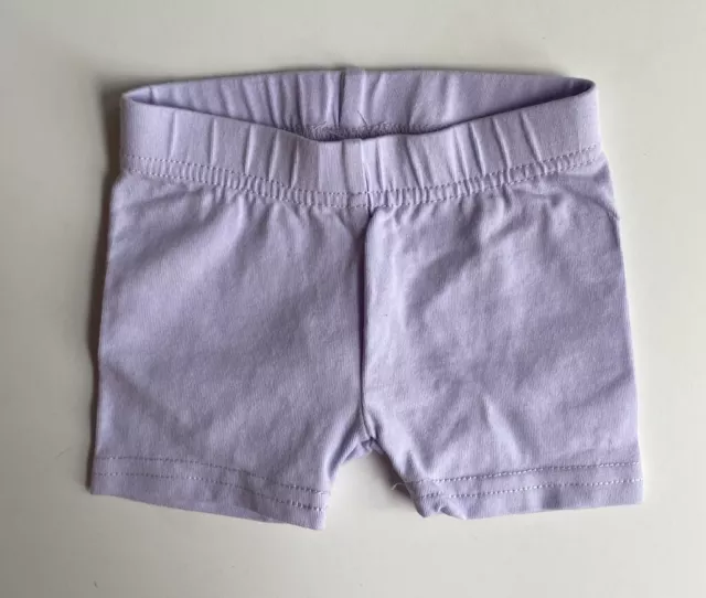 Seed baby girl size 0-3 months pink legging bike shorts, VGUC