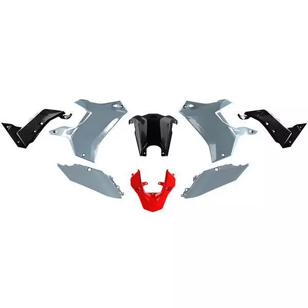 kit plastiche Rtech Yamaha Tenere 700 2019 - 2024 nero / grigio / rosso