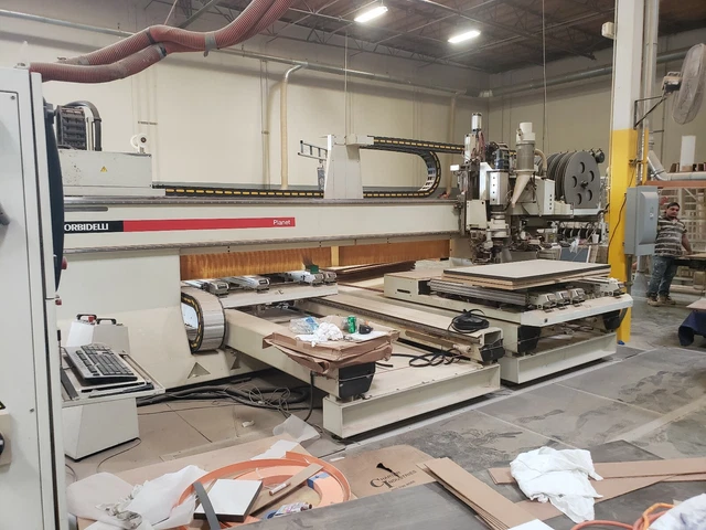 Morbidelli Planet St-Super-Hp  Cnc, Drilling, Routing, Edgebanding Machine