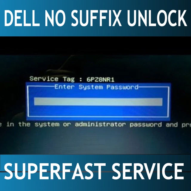 DELL WITHOUT / no suffix Bios password reset unlock service. 24/7 fast EUR 10,06 - PicClick FR DELL WITHOUT / no suffix Bios password reset unlock service. 24/7 fast EUR 10,06 - PicClick FR