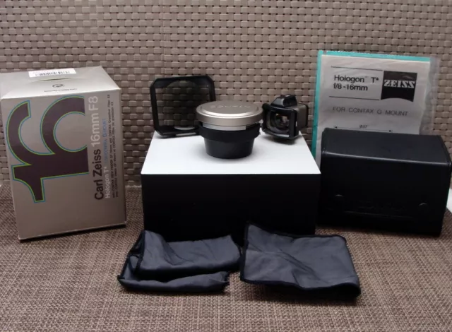Carl Zeiss - Zeiss Hologon T 16mm/ F8 für Contax G "neuwertig/boxed" - RAR!