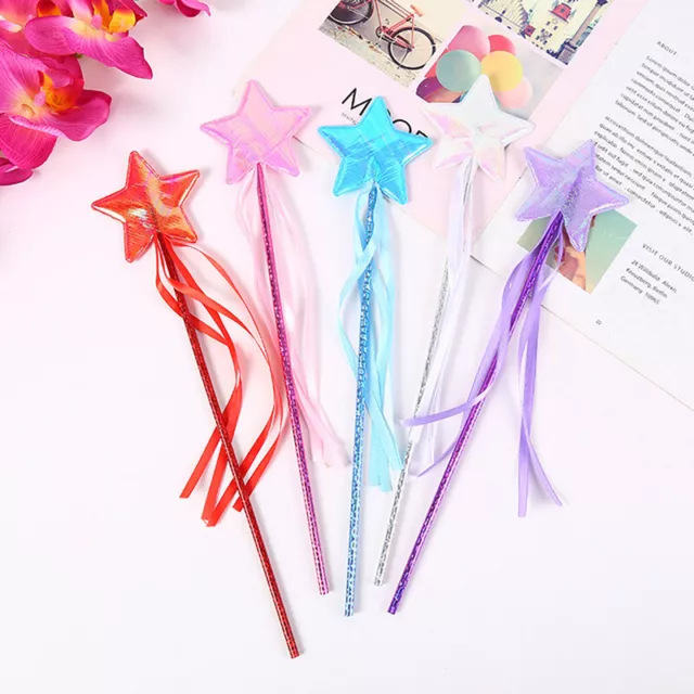 1PCS Five-pointed Star Magic Wand Children Fairy Wand Girl Birthday Gift To.EL