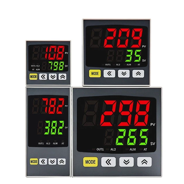 Digital Thermostat Relay Output Input Heating Cool Temperature Controller 110VAC