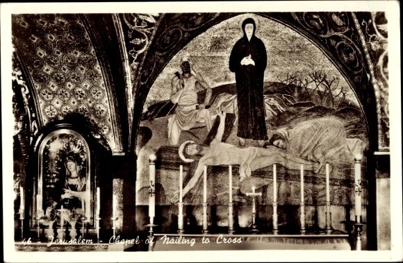 Ak Jerusalem Israel, Chapel of Nailing to Cross - 3828250
