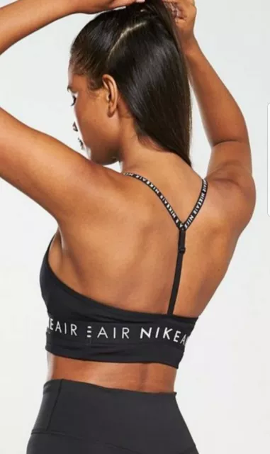 NEW NIKE AIR Indy Sports Bra.. With Longline Supportive Underband Size Xs  £29.99 - PicClick UK