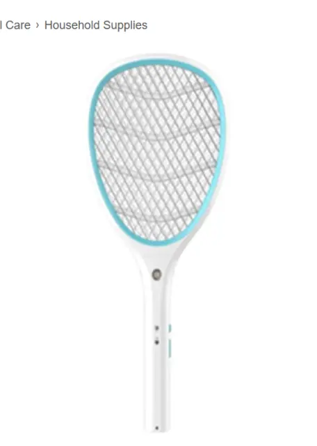 Electric Insect Killer Racket Pachi- kun Mosquito Trap Fly USB Rechargeable