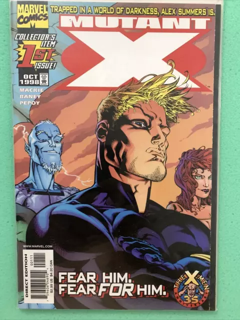 Mutant X No# 1 Oct 1998  Marvel Comics