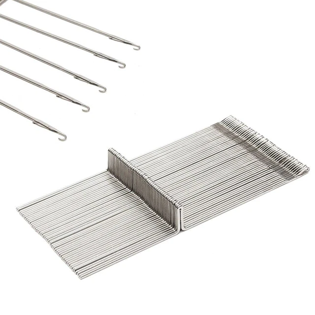 Lot 36 Aiguilles à Tricoter Double Pointe Inox 2-5 Mm – 7 Tailles + Règle – Kit Complet Tricot Chaussettes Écharpes