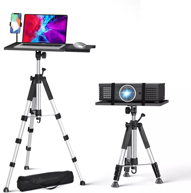 Projector Tripod Stand, Laptop Tripod Stand, Outdoor Projector Stand Adjustable