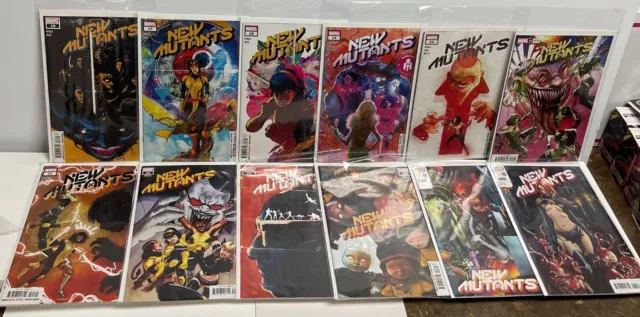New Mutants #16 - 23, 25 - 27, 29 - 32 2019 Series Lot of 27 Books Marvel Comics