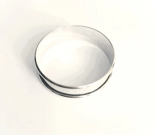 George V Solid Silver Napkin Ring - William Walter Cashmore 1929 - VGC