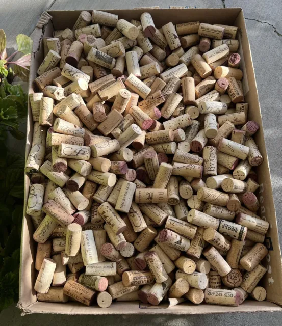 Used Wine Corks Lot of 100 All Natural Cork - No Foam & No Champagne