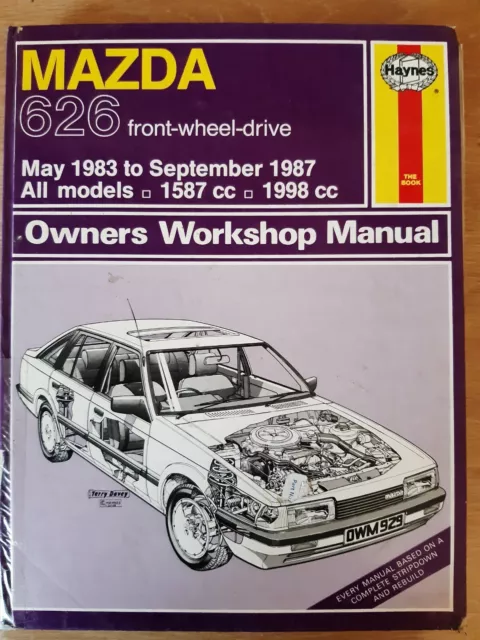 Mazda 626 (FWD) 1983 to 1985 Haynes Workshop Manual.