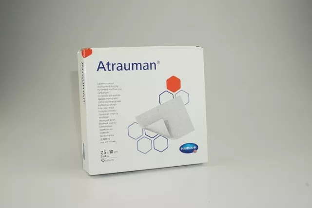 Atrauman Stérile Compresses 7.5X10CM, 50 Pièces PZN 04889849 Réf 499553