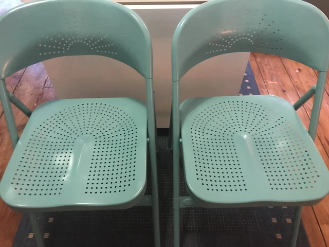 IKEA FRODE FOLDING chair turquoise SE20 45.00 PicClick UK