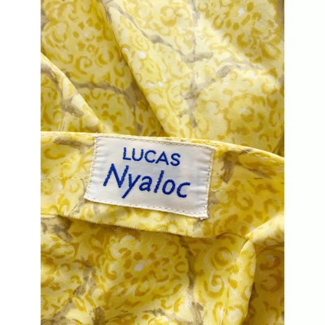 ORIGINAL Vintage Lucas Nyaloc 50s/60s Summer Dress Midi Rockabilly Pin Up 12 L 2