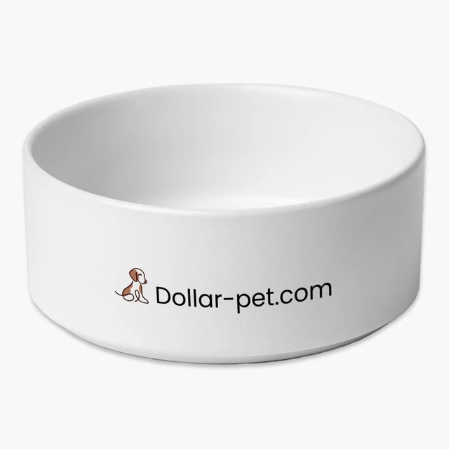Dollar-pet.com Pet Bowl - Dog Ceramic Bowl - Printed Pet Bowl
