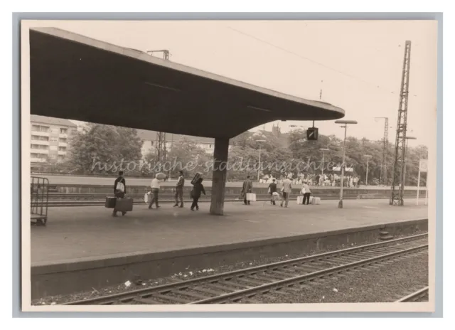 Köln - Bahnhof Deutz Zug Gleise - Altes Foto 1960er