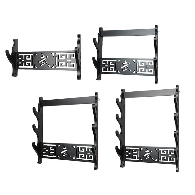 Lot De 2 Présentoirs Acrylique Pour Épée | Support Transparent Katana, Wakizashi, Tanto - Affichage Élégant