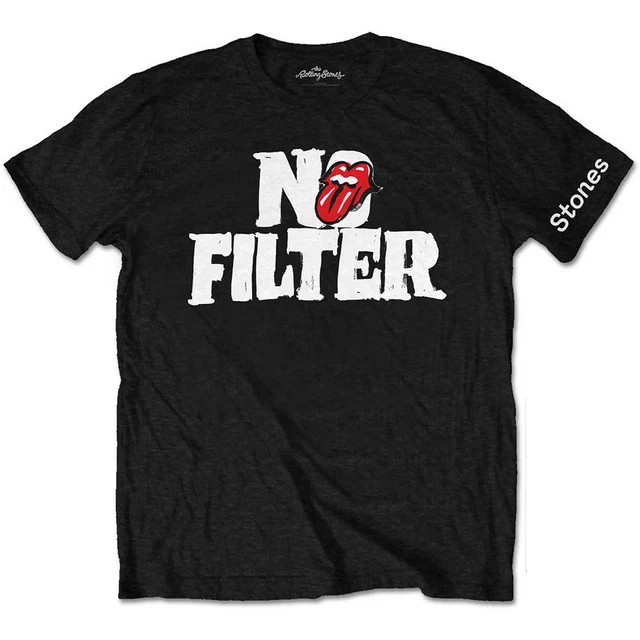 T-shirt Bande Rock Vintage T-shirt Officiel Rolling Stones No