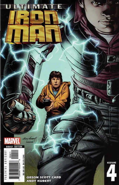 Ultimate Iron Man #4 VF/NM; Marvel | Orson Scott Card - we combine shipping
