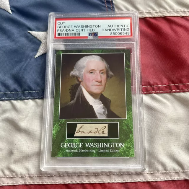 George Washington Handwritten Word Removed From an Autograph Letter Signed