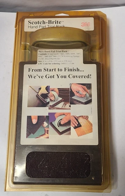 Scotch-Brite Hand Pad Trial Pack 961S