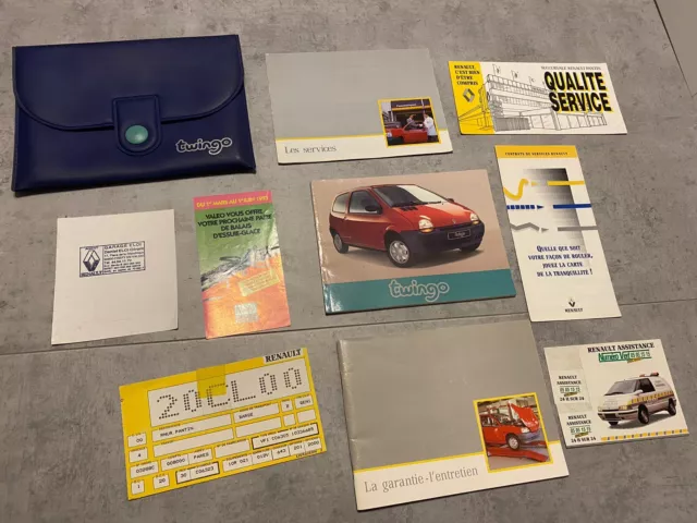 Pochette Document Notice Utilisation Complete Owner Manual Renault Twingo 1 1993
