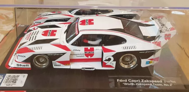 *RAR* Carrera Digital 124 Ford Capri Zakspeed Turbo "Würth" #23858 *NEU*