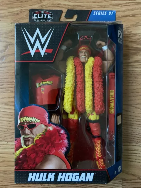 WWE ELITE COLLECTION Series 91 Hulk Hogan Wrestling Action Figure ...