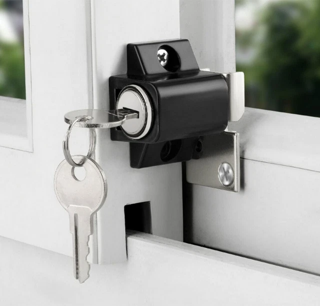 Chiave di sicurezza porta patio fascia scorrevole protetta per la pace della mente