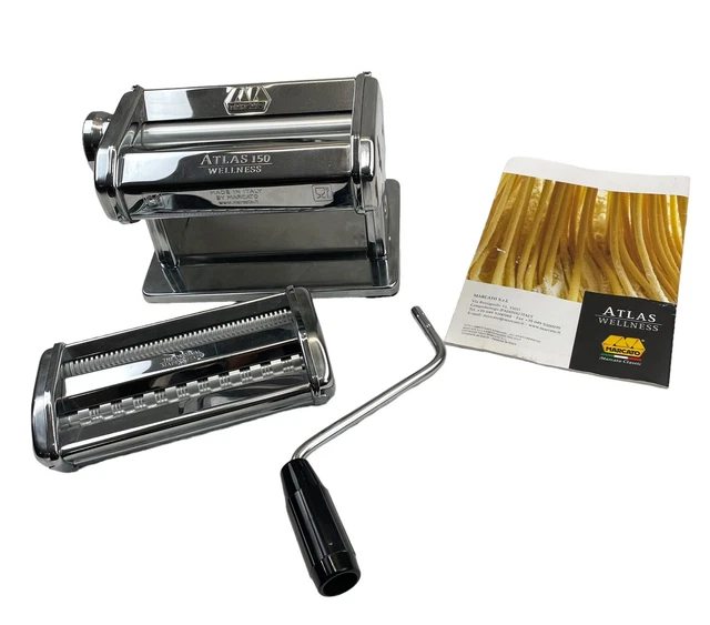 Marcato Atlas Pasta Maker Model 150mm Deluxe Crank & Attachment - Missing Clamp