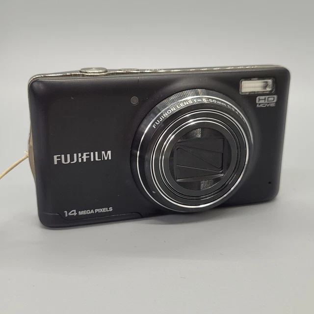 Fujifilm FinePix T350 14.0MP Compact Digital Camera Black Tested