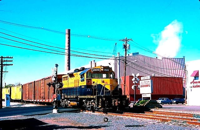 Original Kodachrome Slide Nysw Gp-18 #1802 Elmwood Park, Nj October 30, 1988