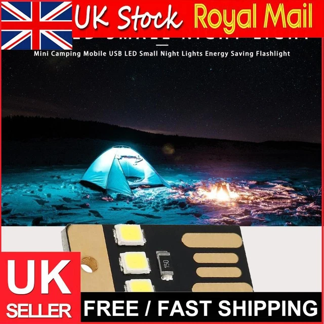 MINI CAMPING MOBILE USB LED Small Night Lights Energy Saving Flashlight