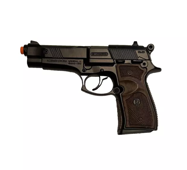 CAP GUN - 124/6 - Gonher Police Pistol 8 Shots