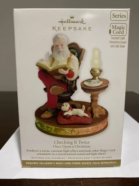 Hallmark 2011 - ONCE UPON A CHRISTMAS - Checking it Twice - #1 in series - NIB