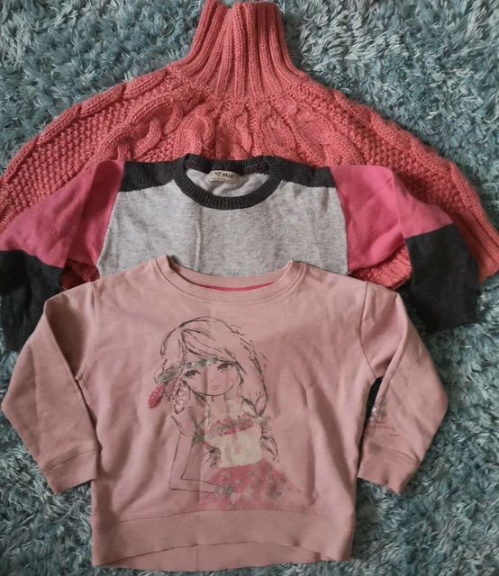 Girls Next Long Sleeve Tops Bundle Age 3/4