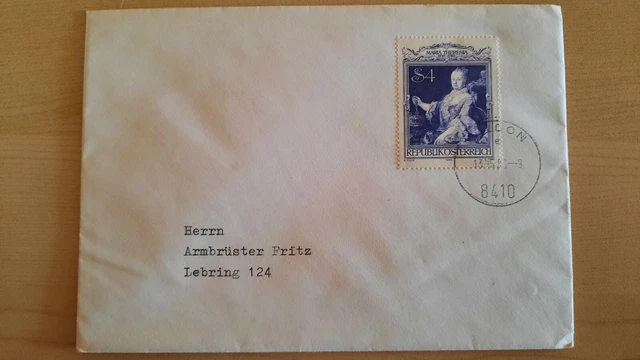 Österreich 11 echt gel. Briefe, 1638-1640 (kompl.Ausg.) 1980 Maria Theresia  