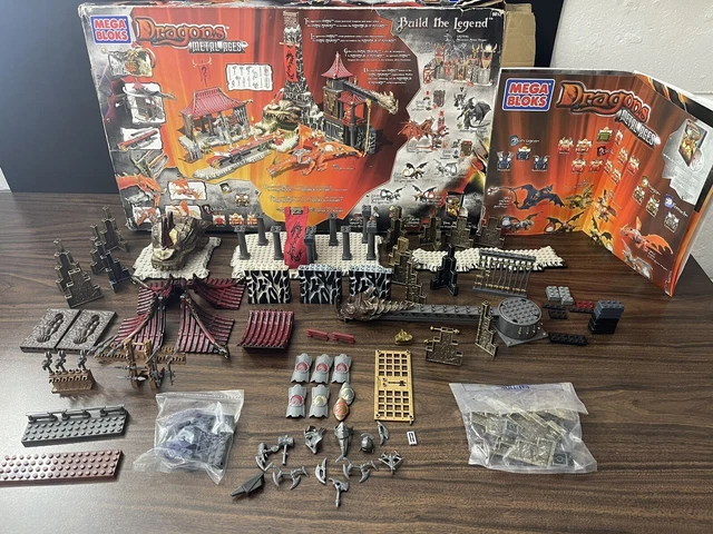 MEGA BLOKS DRAGONS Metal Ages 9812 Odaku Armory Not complete AS IS MEGA BLOKS DRAGONS Metal Ages 9812 Odaku Armory Not complete AS IS