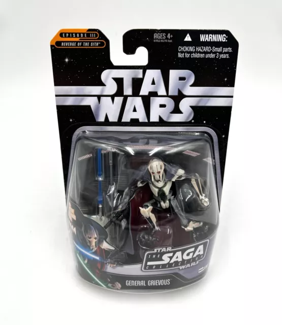 Star Wars: ROTS GENERAL GRIEVOUS #030 The Saga Collection w/EMPEROR Hologram MOC